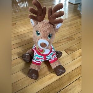 Build a Bear Comet Reindeer stuffed animal plush